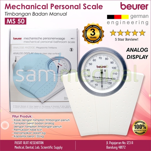 [00120153077] Beurer Mechanical Scale MS-50