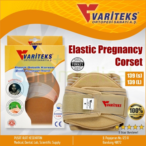 [00620153533] Variteks Elastik Pregnancy Corset Size S