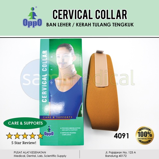 [00120154269] Oppo Cervical Collar Firm Density Size M - 4091