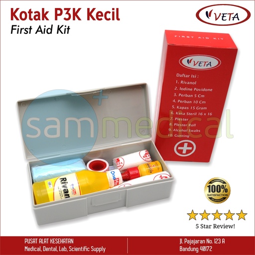 [00120160087] Veta Kotak P3K Kecil / Mobile