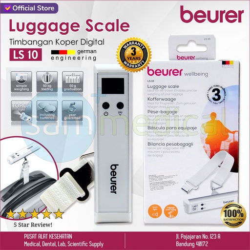 [00120160153] Beurer Luggage Scale LS 10