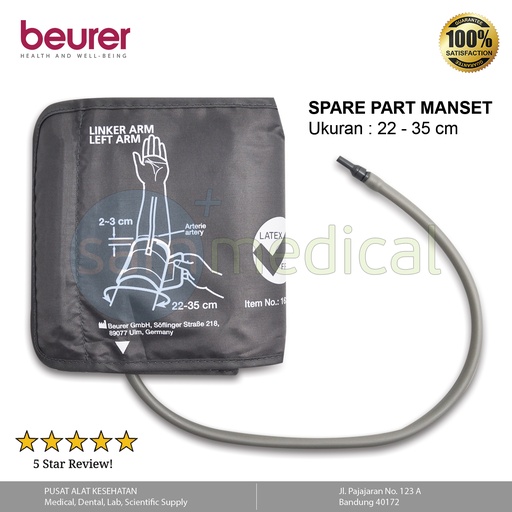 [00120160691] Beurer Spare Part - Manset BM-44/47 Standar