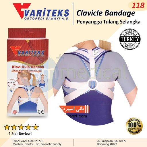 [00120160735] Variteks Clavicle Bandage KIDS VAR 118