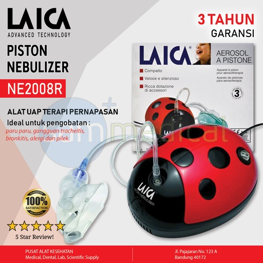 [00120170123] Laica Piston Nebulizer Ne-2008R