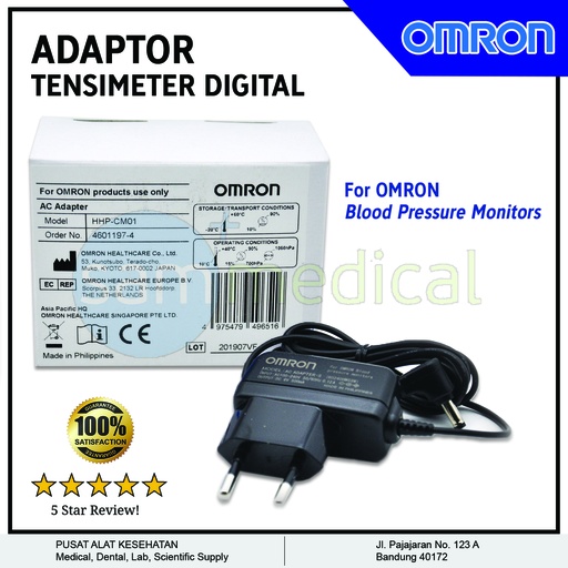 [00120170275] Omron Adaptor Tensimeter Digital