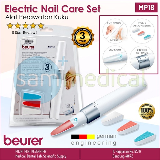 [00120170289] Beurer Electric Nail Care Set MP 18