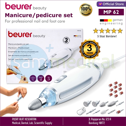 [00120170291] Beurer Manicure Pedicure Set MP 62