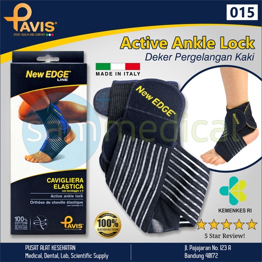 [00120180130] PAVIS Active Ankle 015N All Size Blue