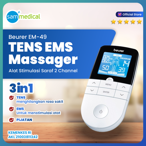 [00120180350] Beurer Gentle Therapy / Tens EMS Massager EM 49