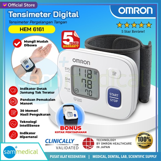 [00120190204] Discontinue Omron BPM Tensimeter Wrist Basic - HEM 6161 
