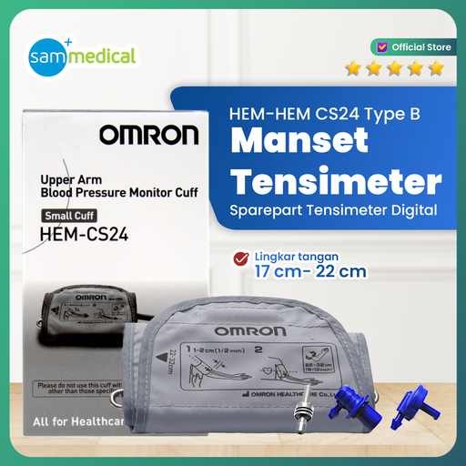 [00120190205] Omron Spare Part - Manset S HEM-CS24