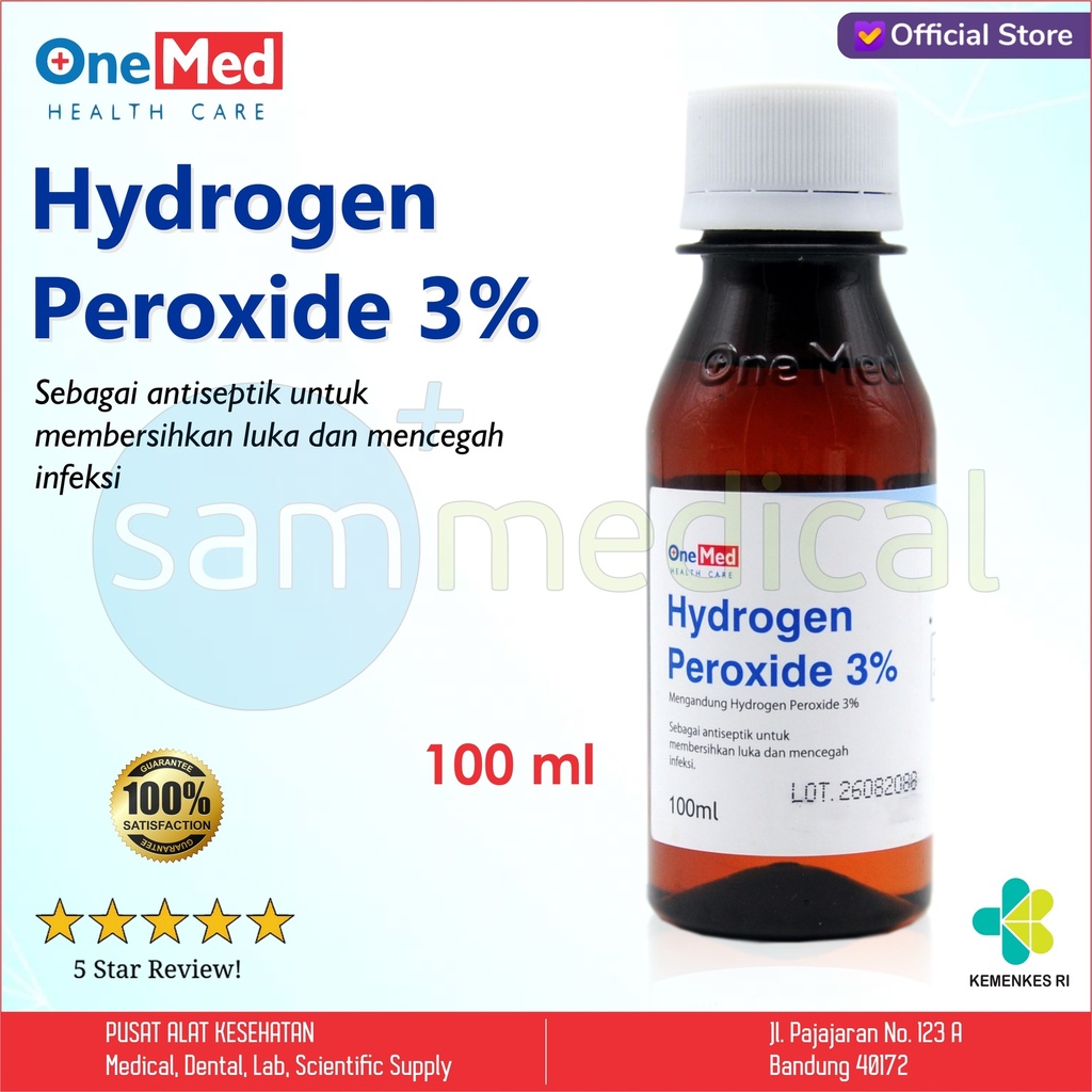 Tehnis H2O2 3% - 100ml | sam medical