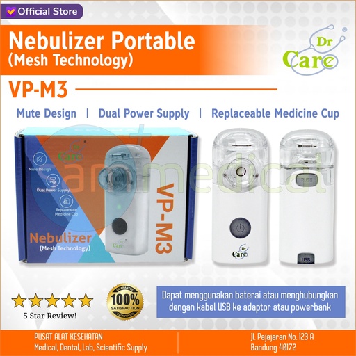 [00120190587] DR Care Nebulizer Portable VP-M3 