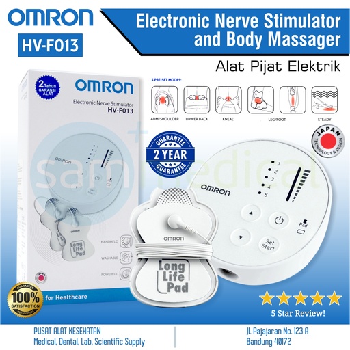 [00120190678] Omron Electronic Nerve Stimulator and Body Massager HV-F013