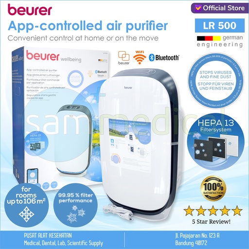 [00120210419] Beurer Air Purifier / Penjernih Udara LR 500