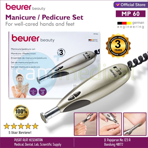 [00120220057] Beurer Profiset / Menicure Pedicure set MP 60 