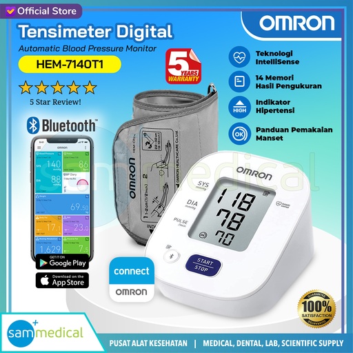 [00120230265] Omron Tensimeter - Lengan Basic - HEM 7140T