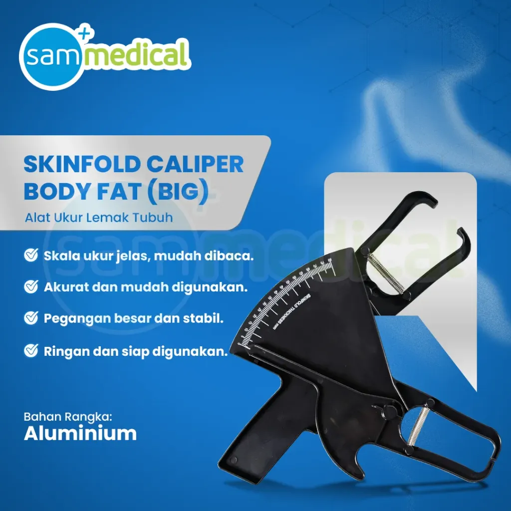 Skinfold Caliper Body Fat Tester (Big) | sam medical