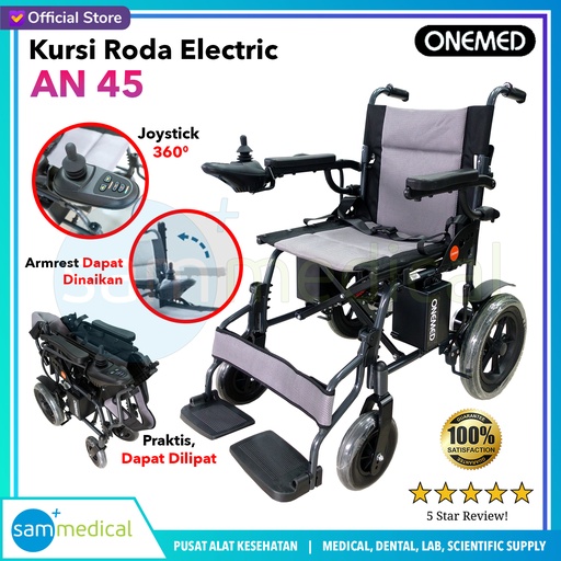 [00120230430] One Med Kursi Roda Electric AN 45